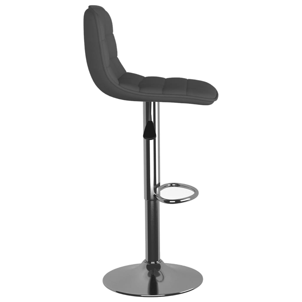 Sgabelli da Bar 2 pz Grigio Scuro in Tessuto - homemem39