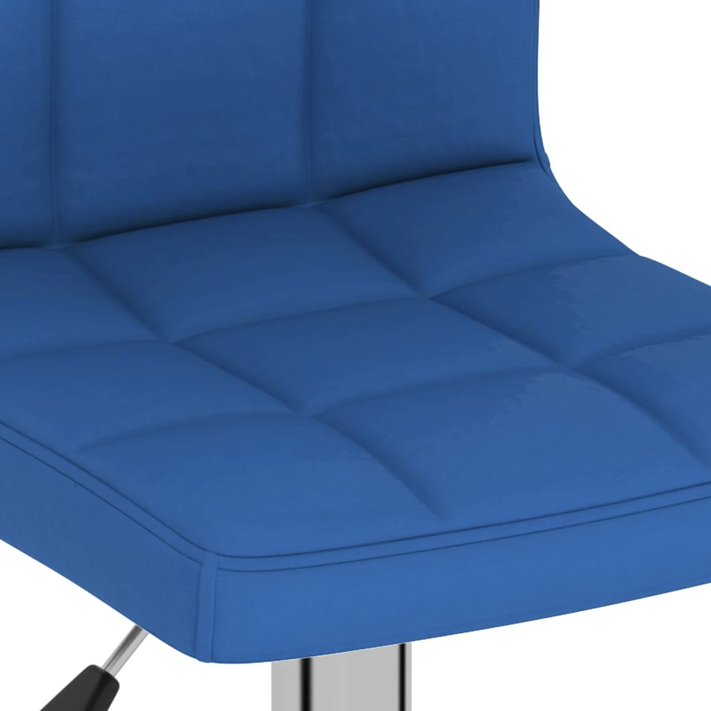 Sgabello da Bar Blu in Tessuto - homemem39