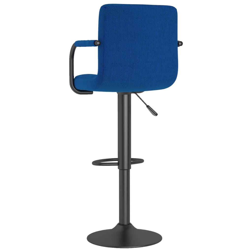 Sgabello da Bar Blu in Tessuto - homemem39