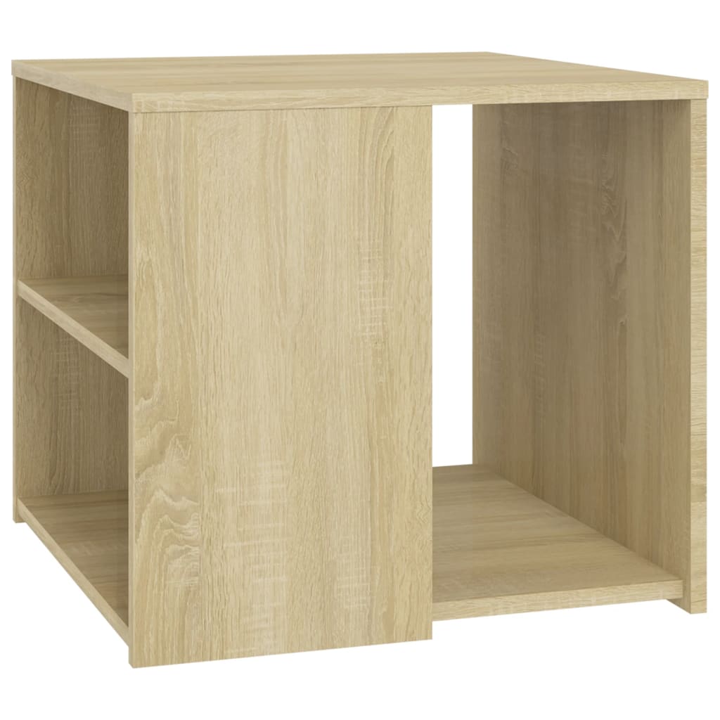 Tavolino Rovere Sonoma 50x50x45 cm in Legno Multistrato - homemem39
