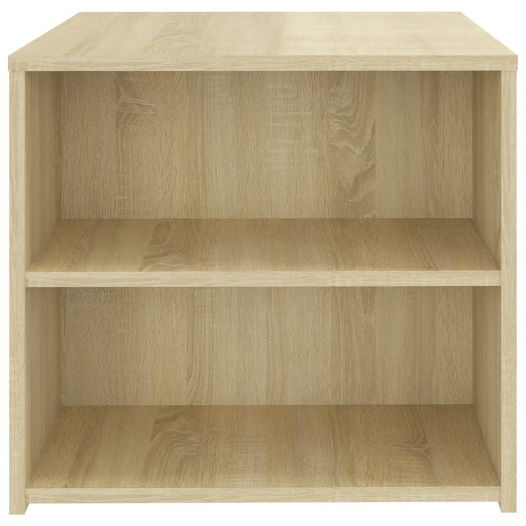 Tavolino Rovere Sonoma 50x50x45 cm in Legno Multistrato - homemem39