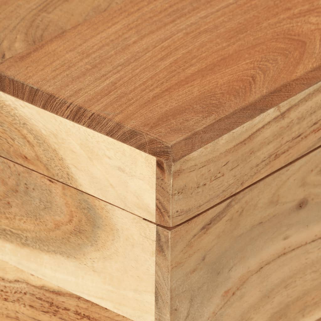 Cassapanca in Legno Massello di Acacia - homemem39
