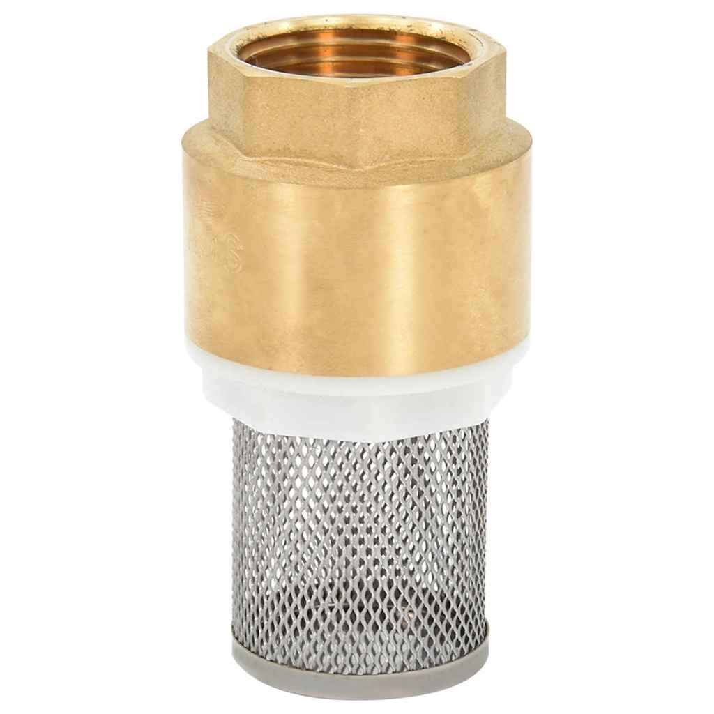 Tubo di Aspirazione con Connettori in Ottone 5 m 25 mm Nero | homemem39