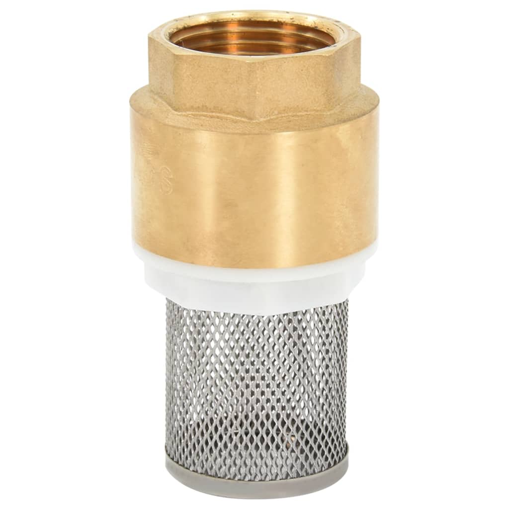 Suction hose with black brass fittings 1.1" 15 m PVC
