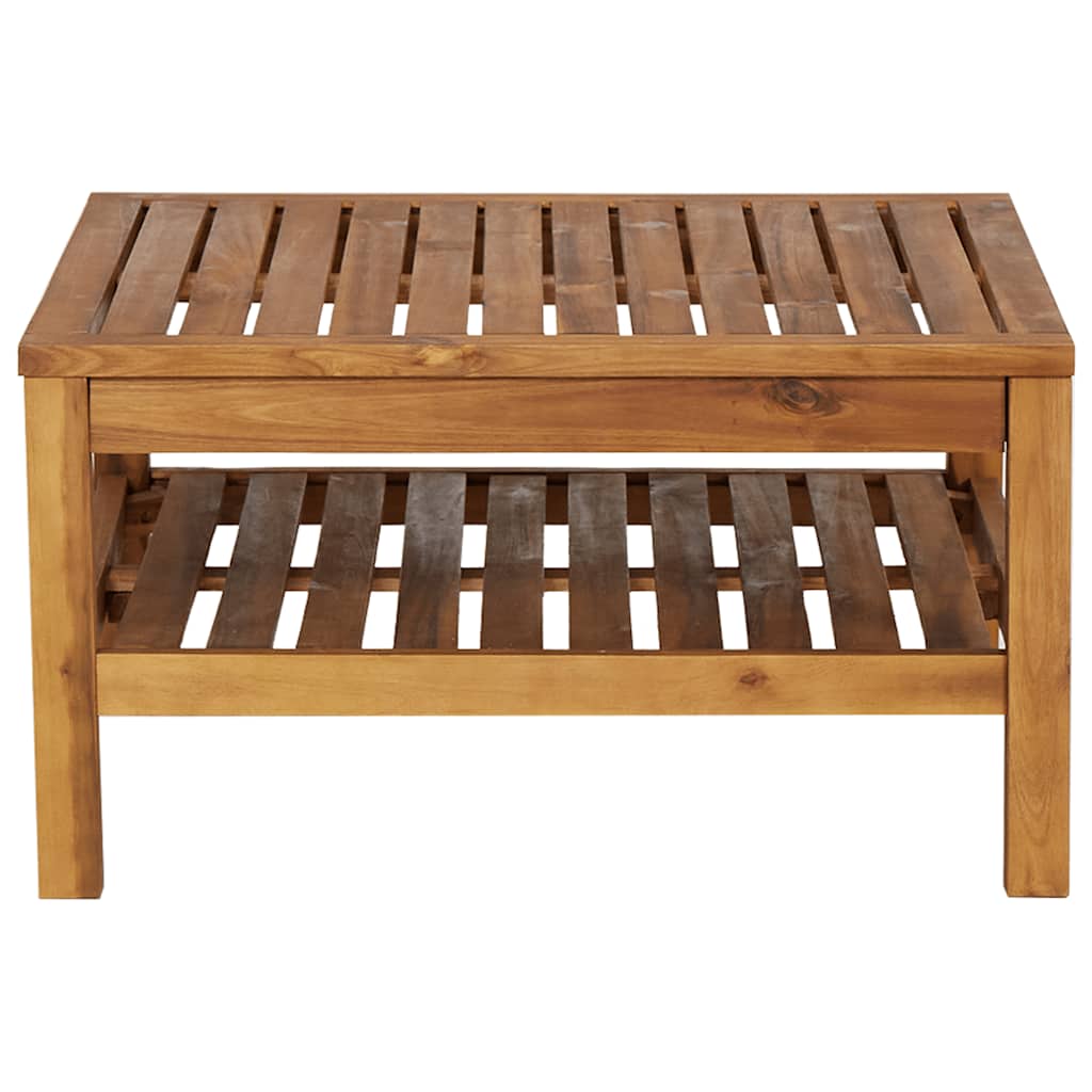 Set Divani Giardino 3 pz con Cuscini Grigio Scuro Legno Acacia | homemem39