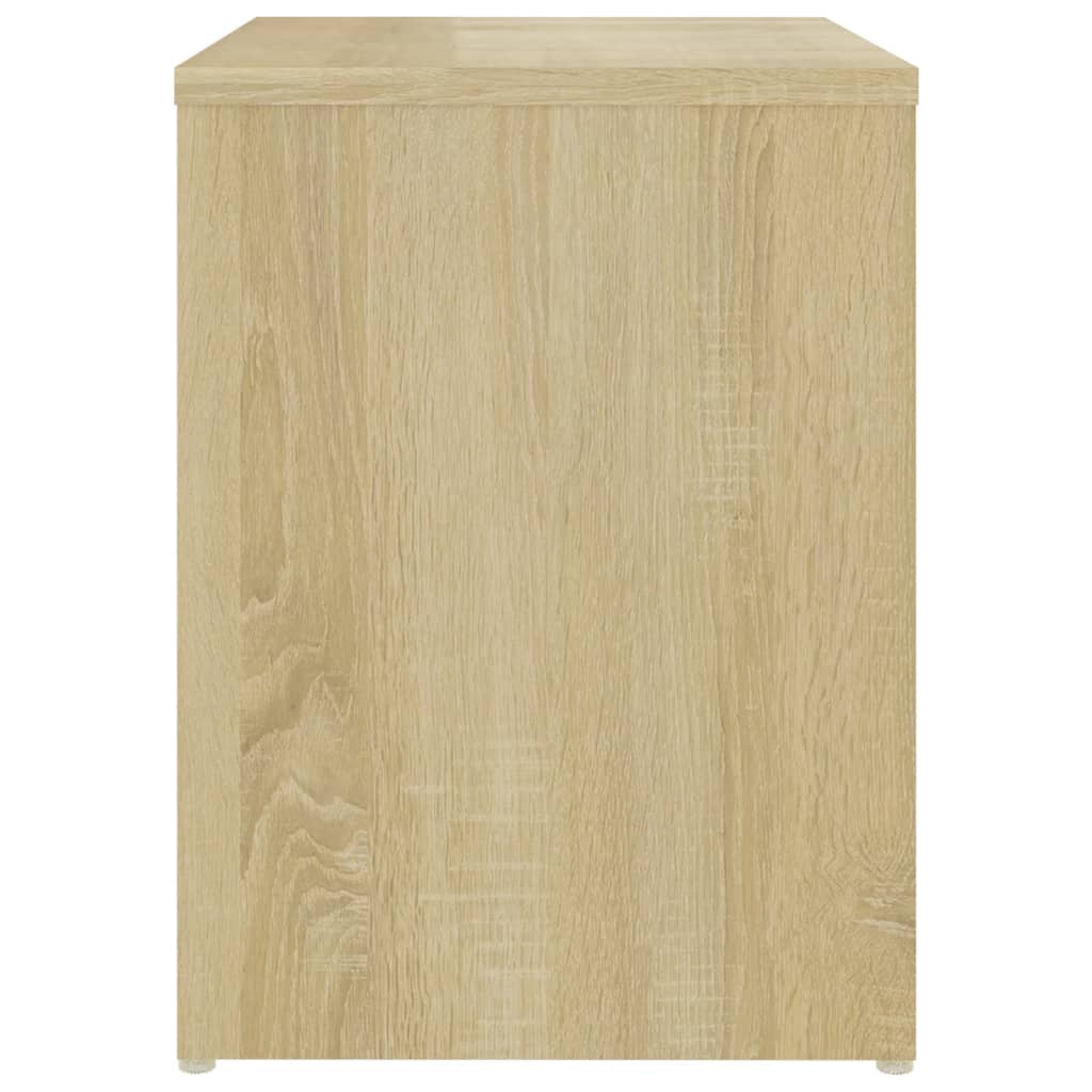 Comodini 2 pz Rovere Sonoma 40x30x40 cm in Legno Multistrato - homemem39