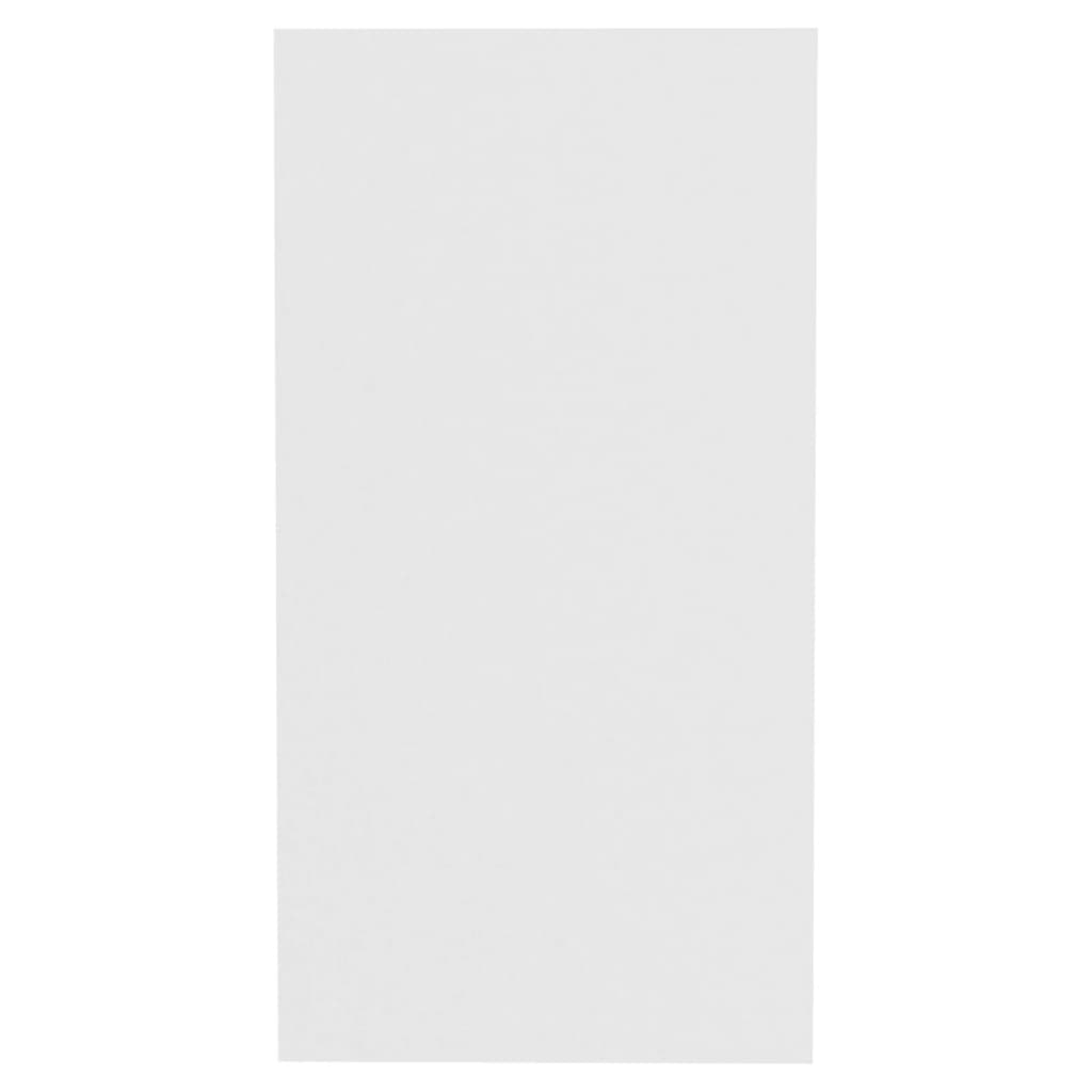 Tavolino Bianco 50x26x50 cm in Legno Multistrato - homemem39