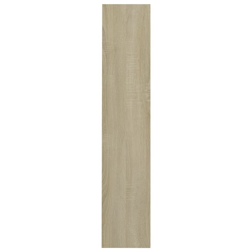 Scarpiera a Muro Rovere Sonoma 60x18x90 cm in Legno Multistrato