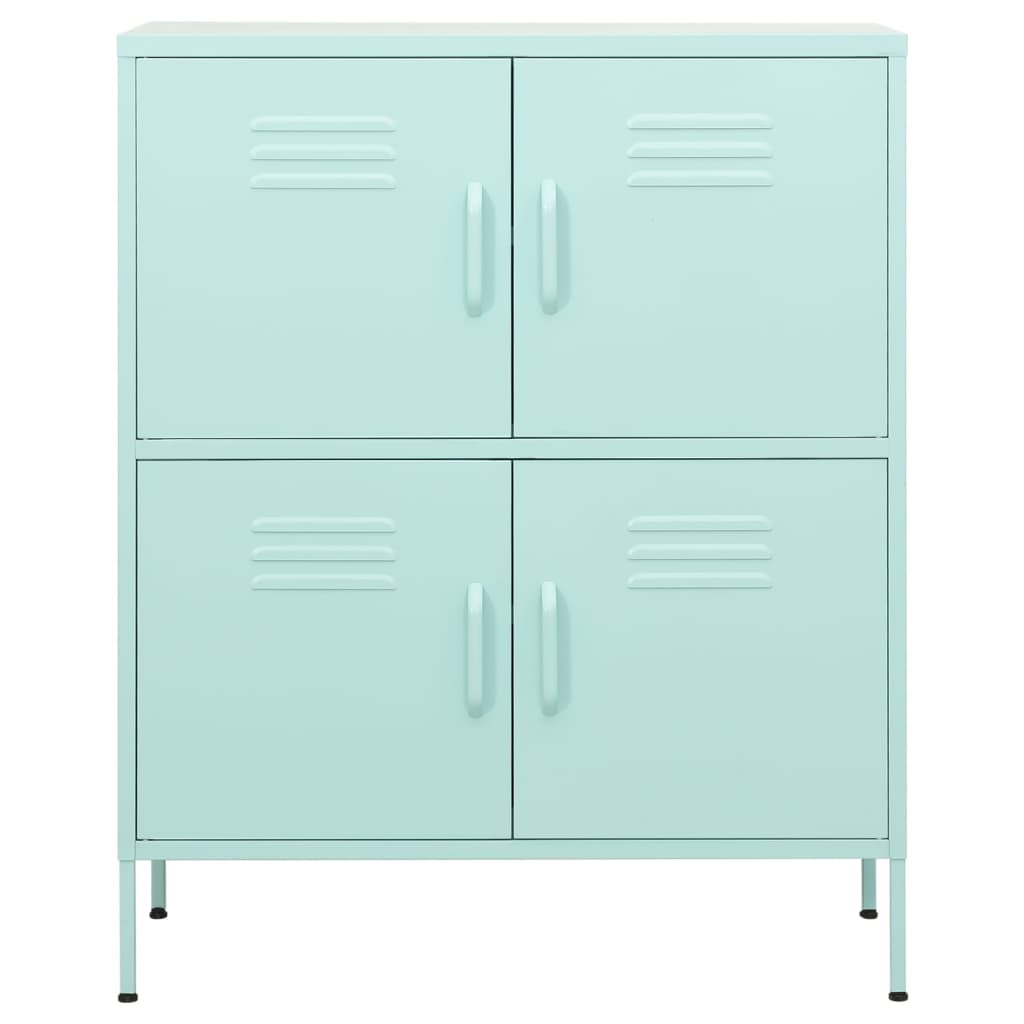 Armadietto Menta 80x35x101,5 cm in Acciaio