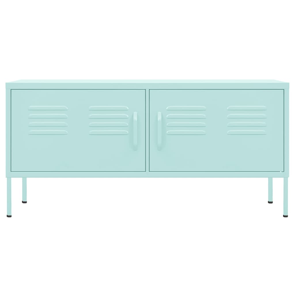Mobile TV Menta 105x35x50 cm in Acciaio - homemem39