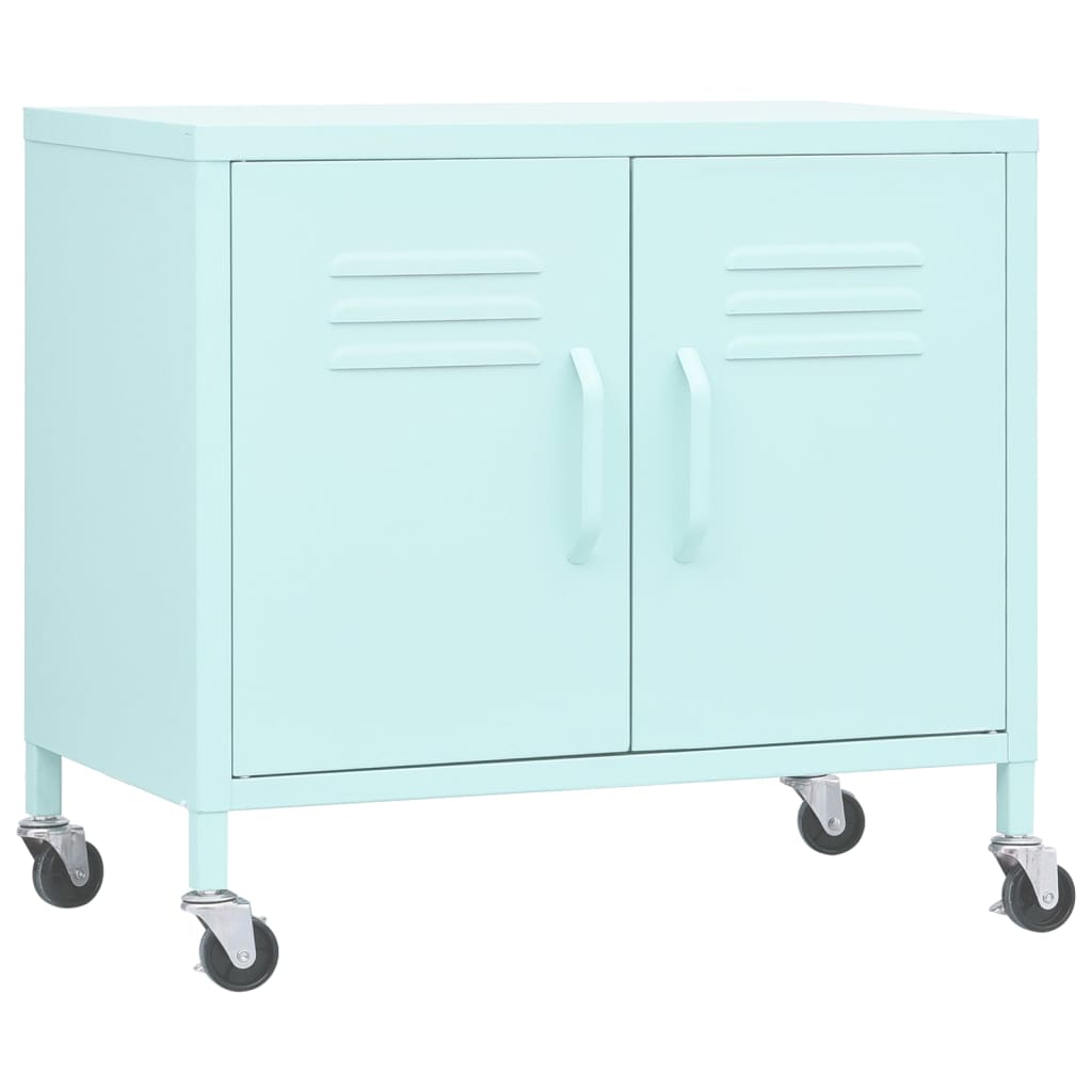 Armadietto Menta 60x35x56 cm in Acciaio - homemem39