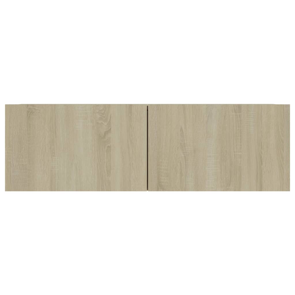 Mobili Porta TV 4pz Rovere Sonoma 100x30x30cm Legno Multistrato - homemem39