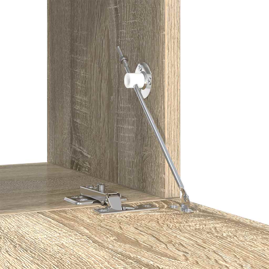 Set di Mobili Porta TV 10 pz Rovere Sonoma in Legno Multistrato