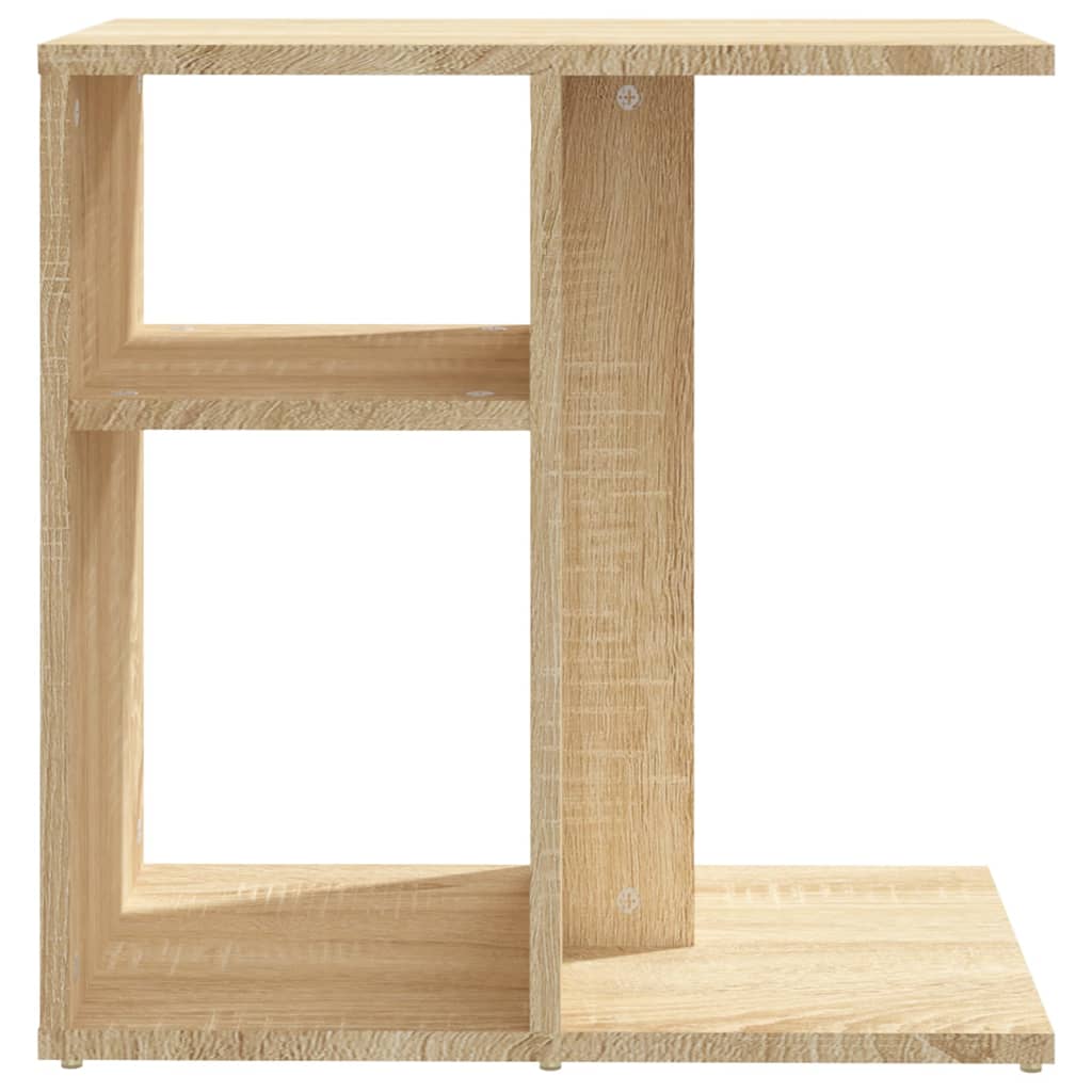 Tavolino Rovere Sonoma 50x30x50 cm in Legno Multistrato - homemem39