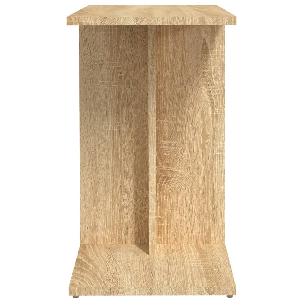 Tavolino Rovere Sonoma 50x30x50 cm in Legno Multistrato - homemem39