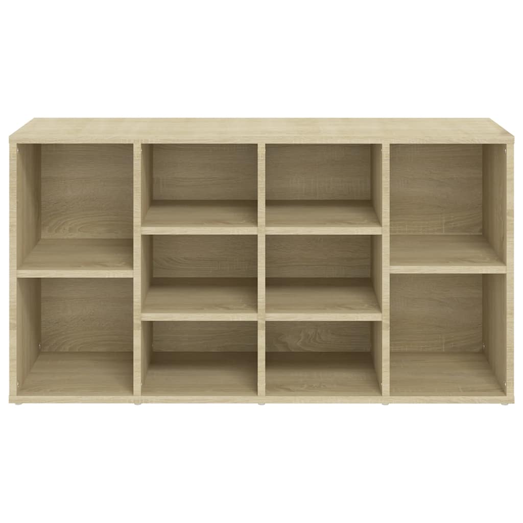 Scarpiera con Panchina Rovere Sonoma 103x30x55 cm Multistrato - homemem39
