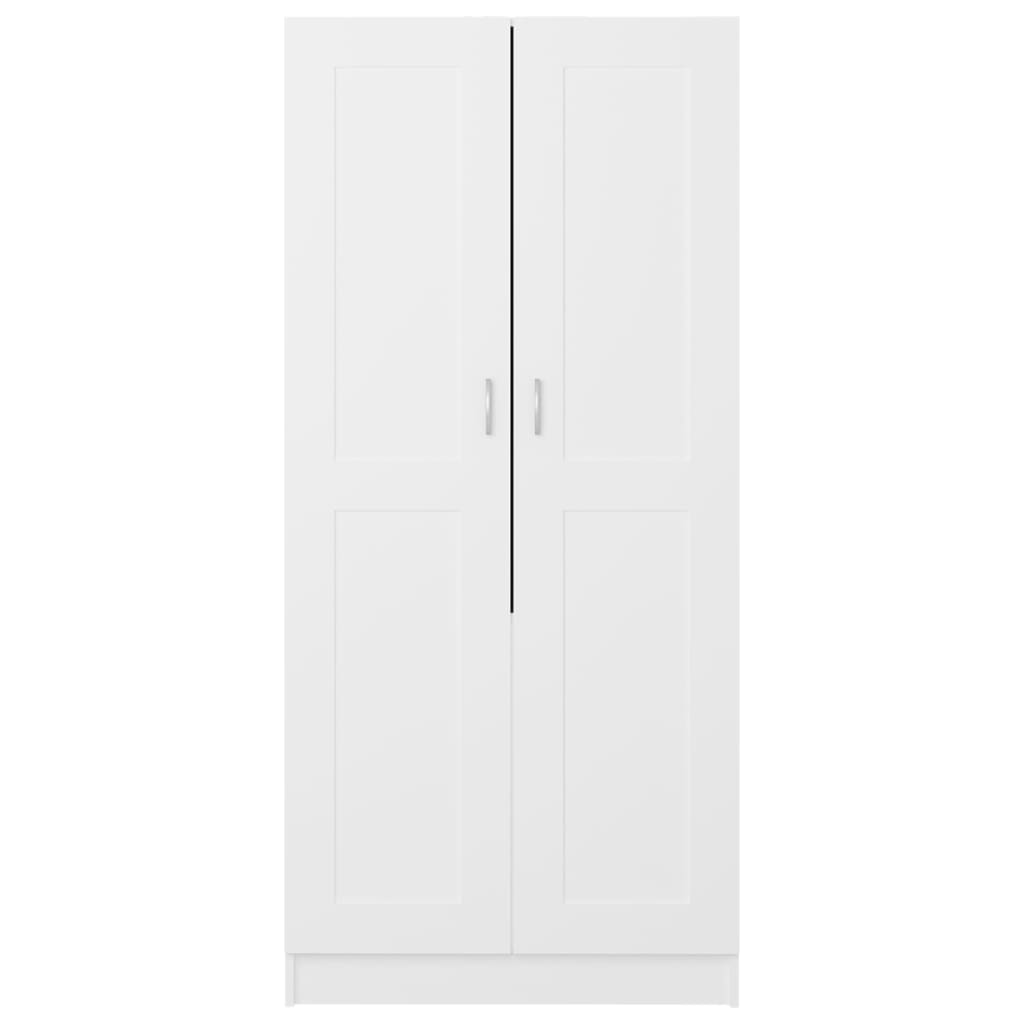 Armadio Bianco 82,5x51,5x180 cm in Legno Multistrato