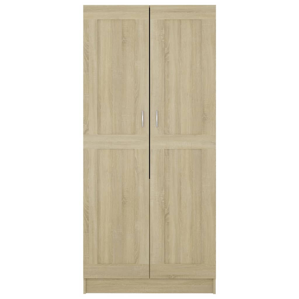 Armadio Rovere Sonoma 82,5x51,5x180 cm in Legno Multistrato - homemem39