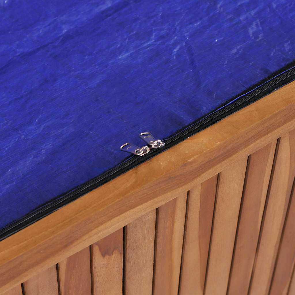 Contenitore da Giardino 200x50x58cm in Legno Massello di Acacia