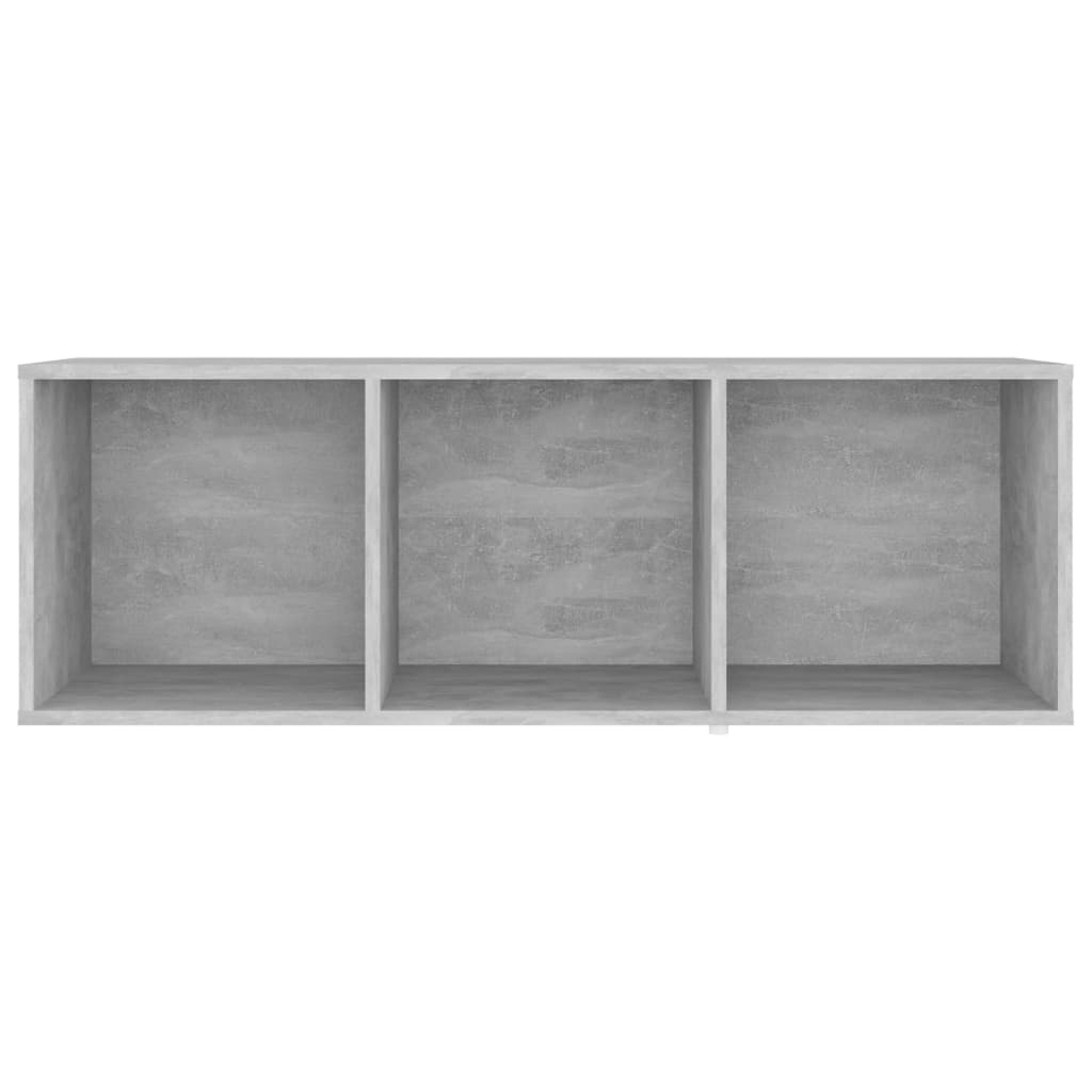 Mobili TV 4 pz Grigio Cemento 107x35x37 cm in Legno Multistrato - homemem39
