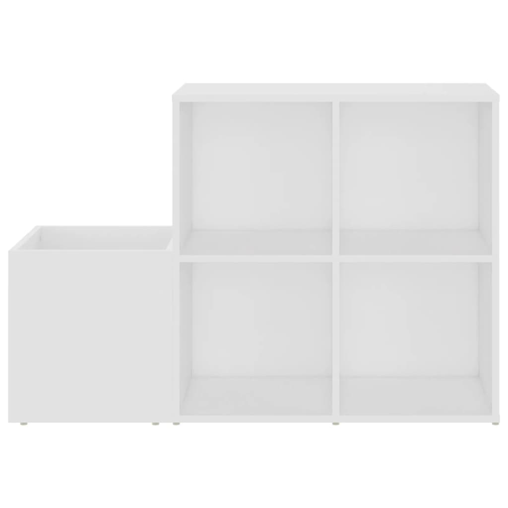 Scarpiera da Ingresso Bianca 105x35,5x70cm in Legno Multistrato - homemem39