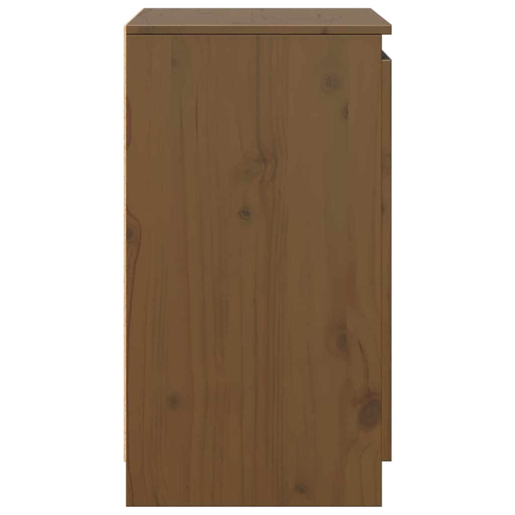 Armadietto ambra 60x36x65 cm in Legno Massello di Pino - homemem39
