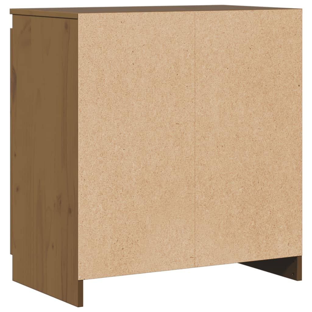 Armadietto ambra 60x36x65 cm in Legno Massello di Pino - homemem39