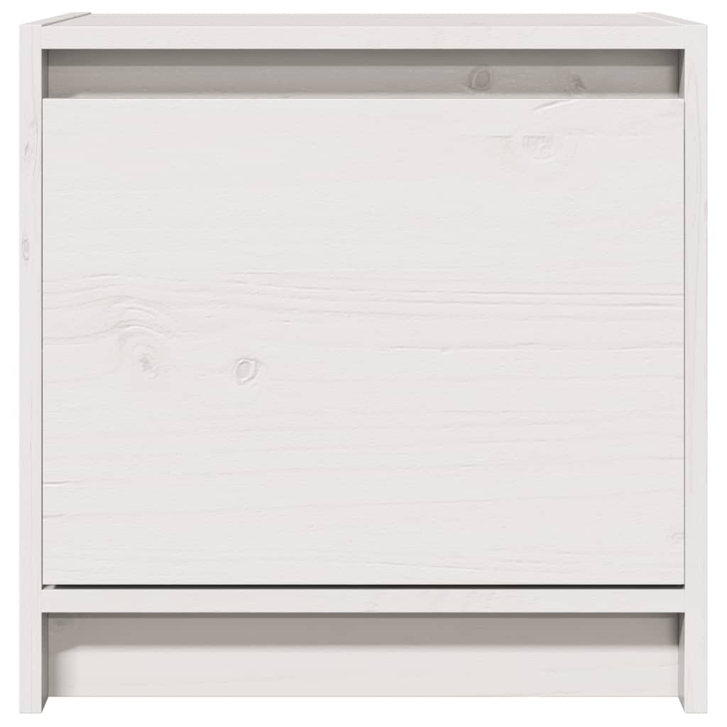 Comodini 2 pz Bianchi 40x30,5x40 cm in Legno Massello di Pino - homemem39