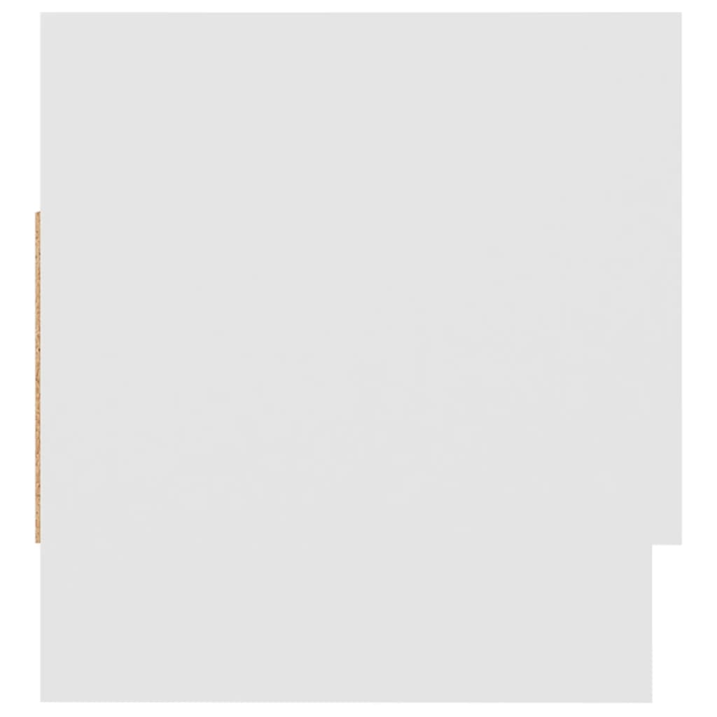Armadio Bianco 70x32,5x35 cm in Legno Multistrato - homemem39