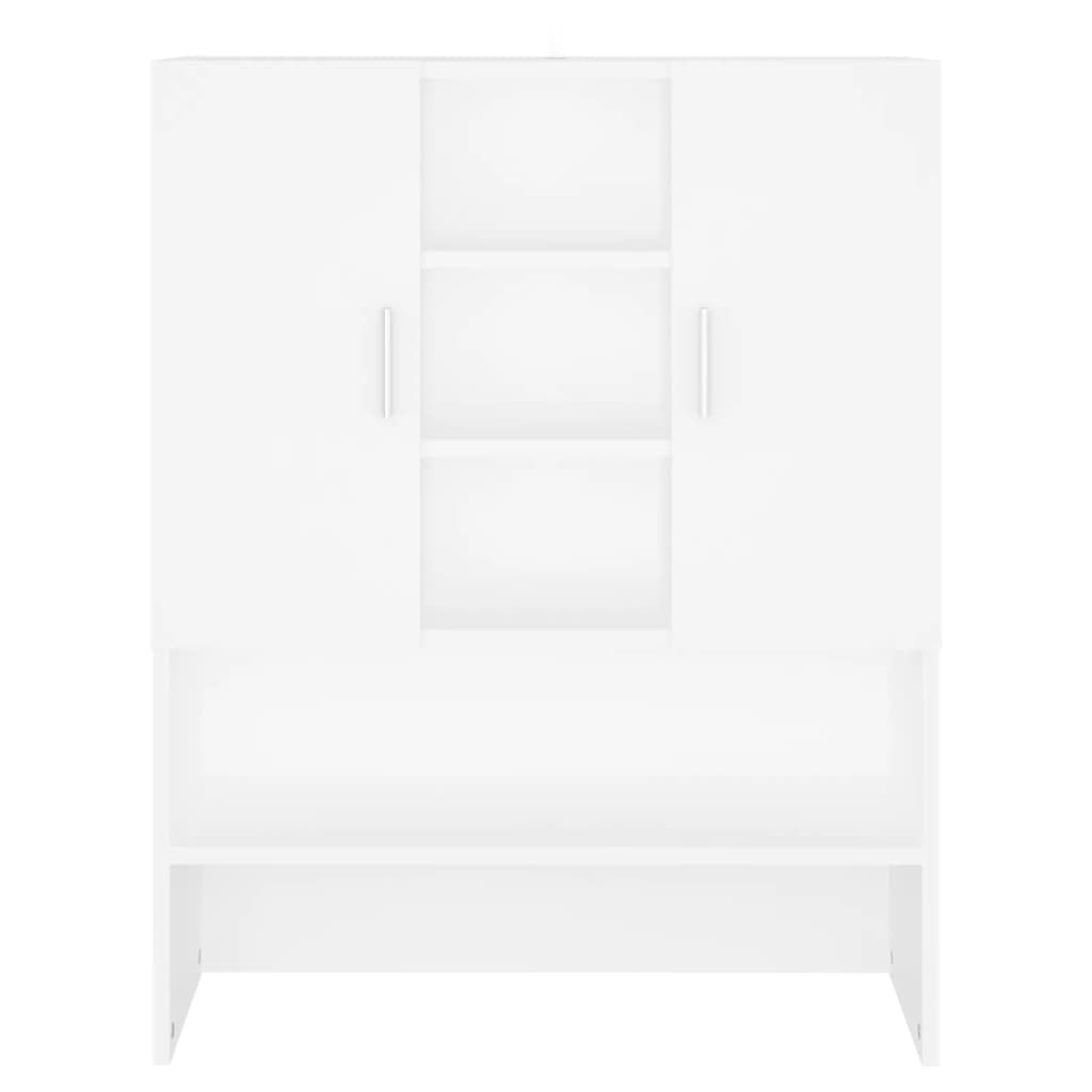 Mobile per Lavatrice Bianco 70,5x25,5x90 cm - homemem39
