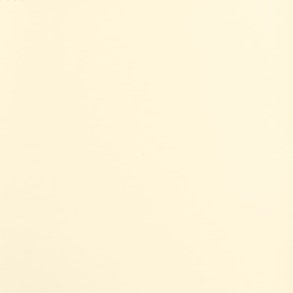 Poggiapiedi Crema 78x56x32 cm in Similpelle - homemem39