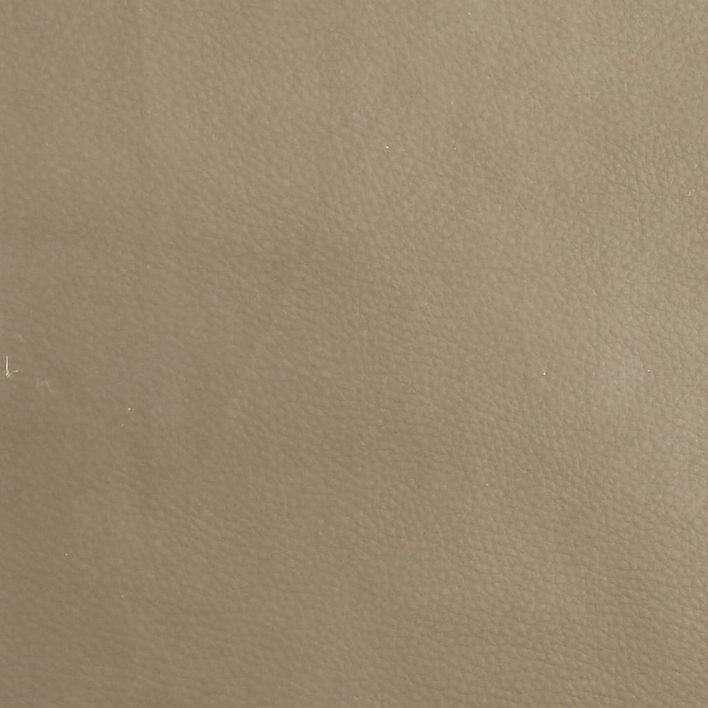 Poggiapiedi Cappuccino 78x56x32 cm in Similpelle - homemem39