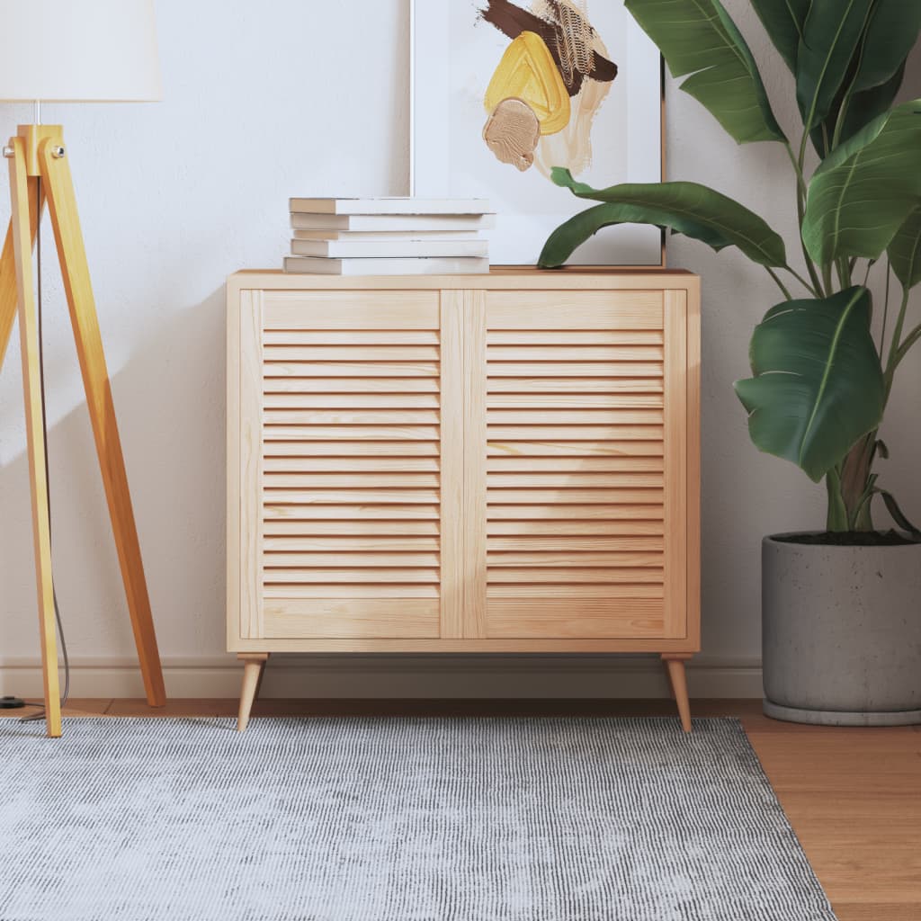 Ante con Design a Lamelle 2 pz 61,5x39,4 cm in Legno di Pino - homemem39