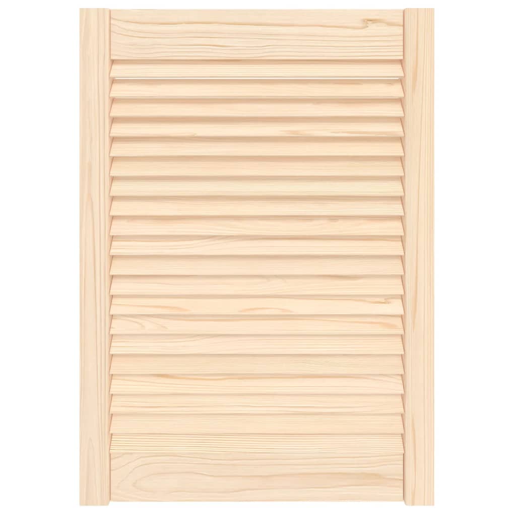 Anta con Design a Lamelle 69x49,4 cm in Legno di Pino - homemem39