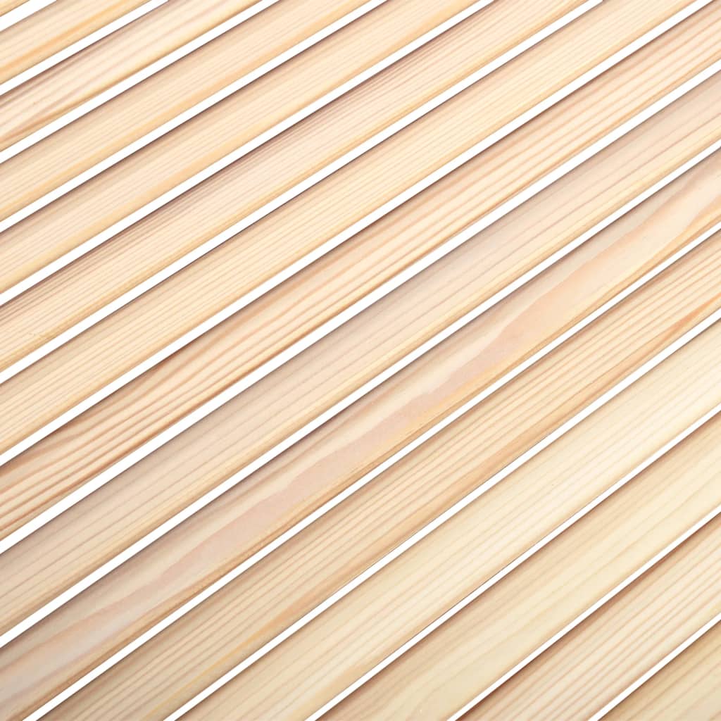 Anta con Design a Lamelle 69x59,4 cm in Legno di Pino - homemem39