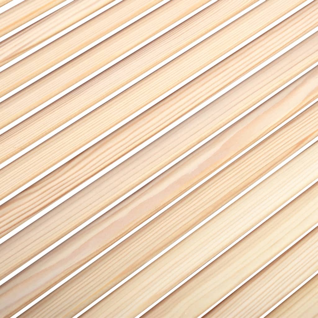 Ante con Design a Lamelle 2 pz 99,3x49,4 cm in Legno di Pino - homemem39