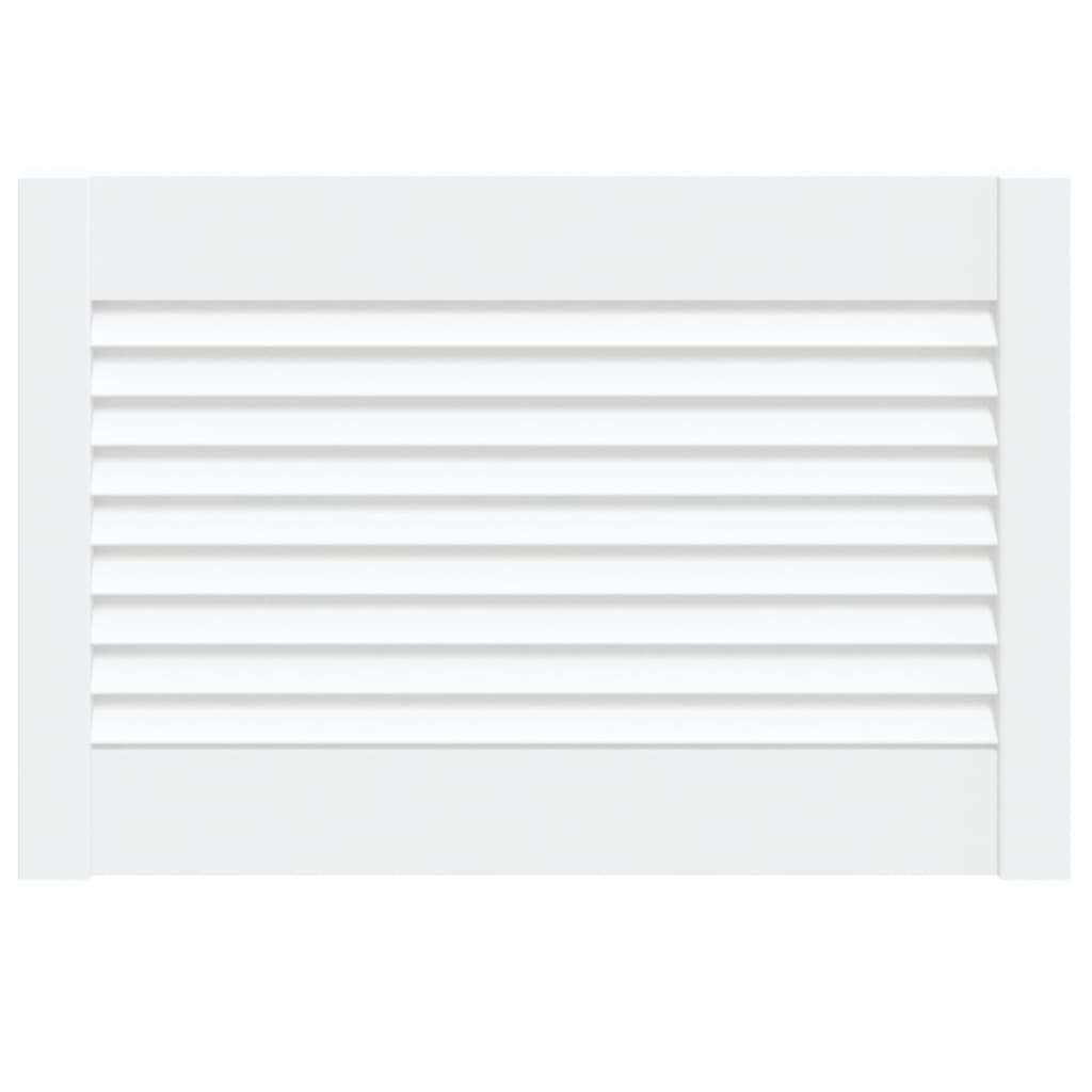 Ante a Lamelle 2 pz Bianche 39,5x59,4 cm in Legno di Pino - homemem39