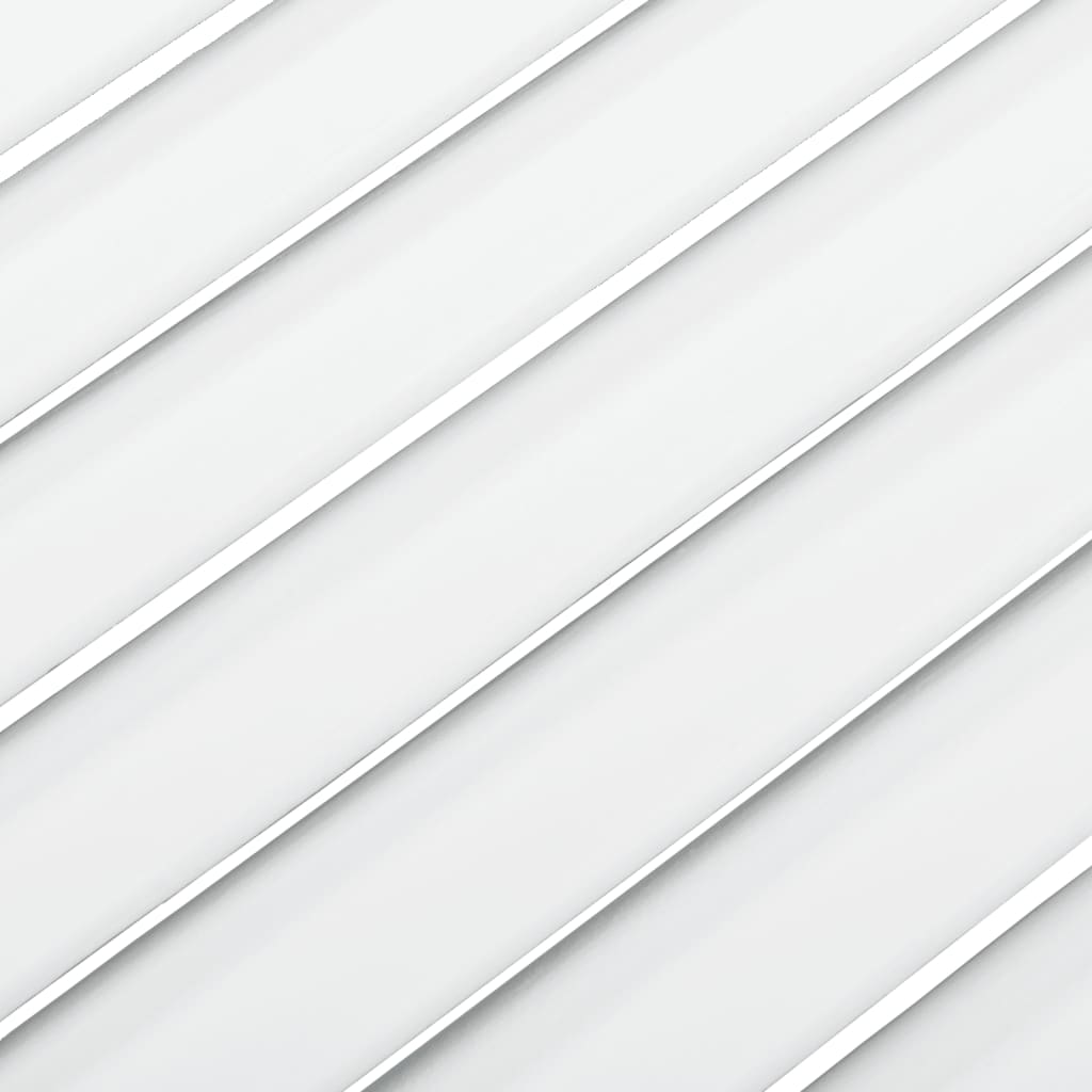Ante a Lamelle 4 pz Bianche 61,5x49,4 cm in Legno di Pino - homemem39