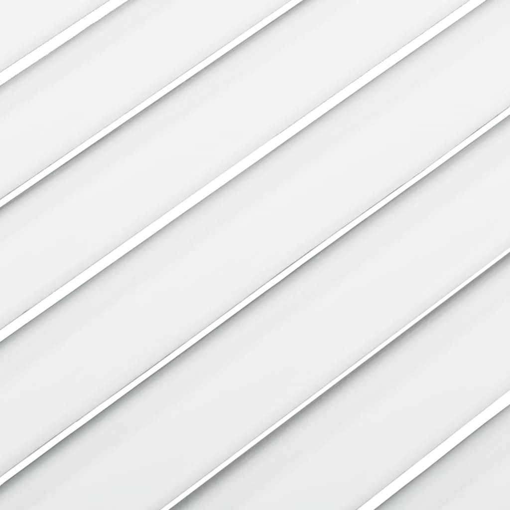 Ante a Lamelle 4 pz Bianche 61,5x59,4 cm in Legno di Pino - homemem39