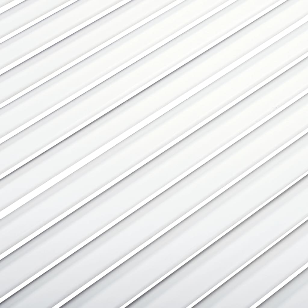 Ante a Lamelle 2 pz Bianche 99,3x39,4 cm in Legno di Pino - homemem39
