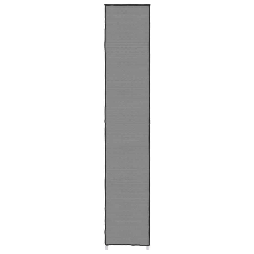 Scarpiera Grigia 60x30x166 cm Tessuto - homemem39