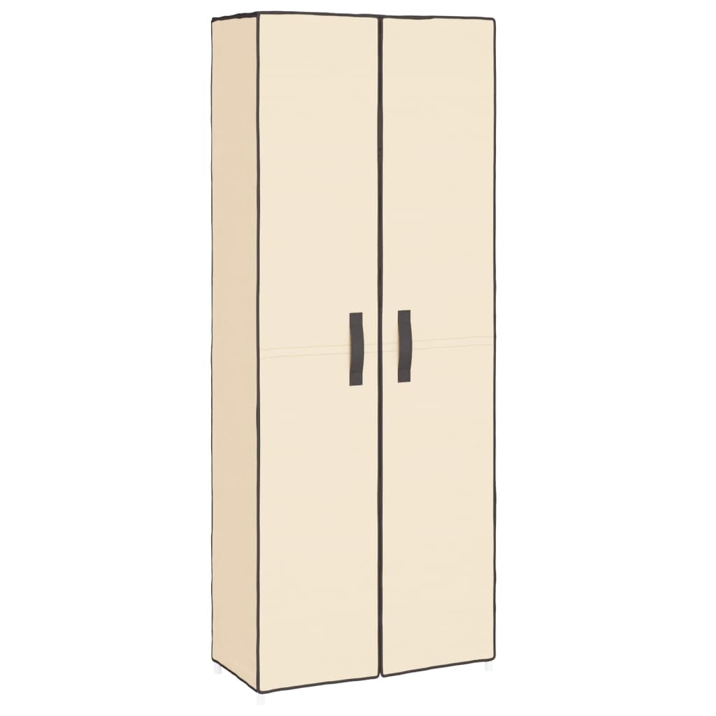 Scarpiera Crema 60x30x166 cm Tessuto - homemem39