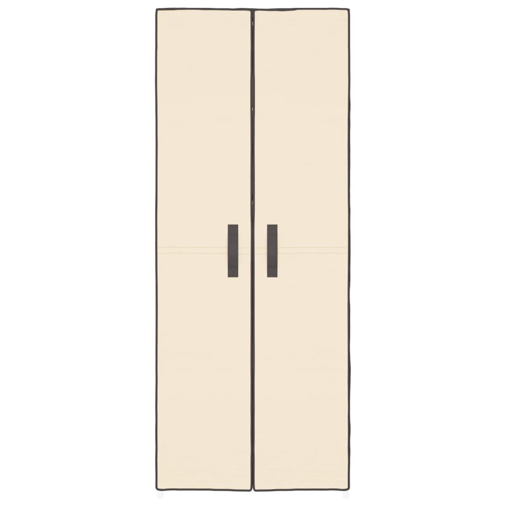 Scarpiera Crema 60x30x166 cm Tessuto - homemem39