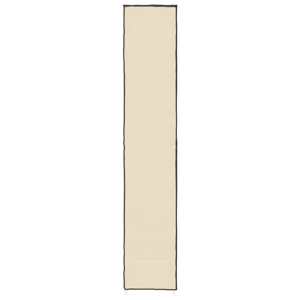 Scarpiera Crema 60x30x166 cm Tessuto - homemem39