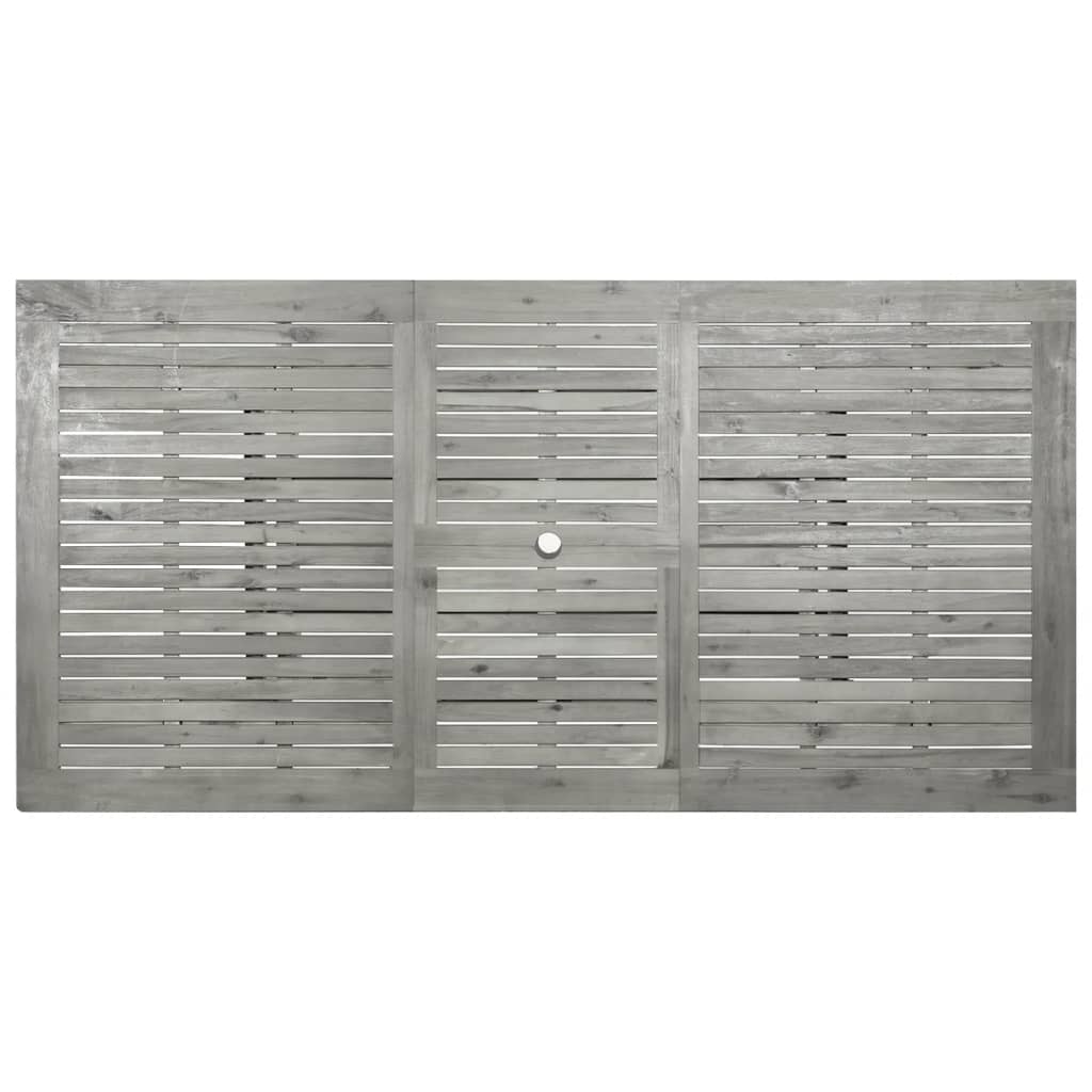 Tavolo da Pranzo per Esterni (150-200)x100x75cm Massello Acacia