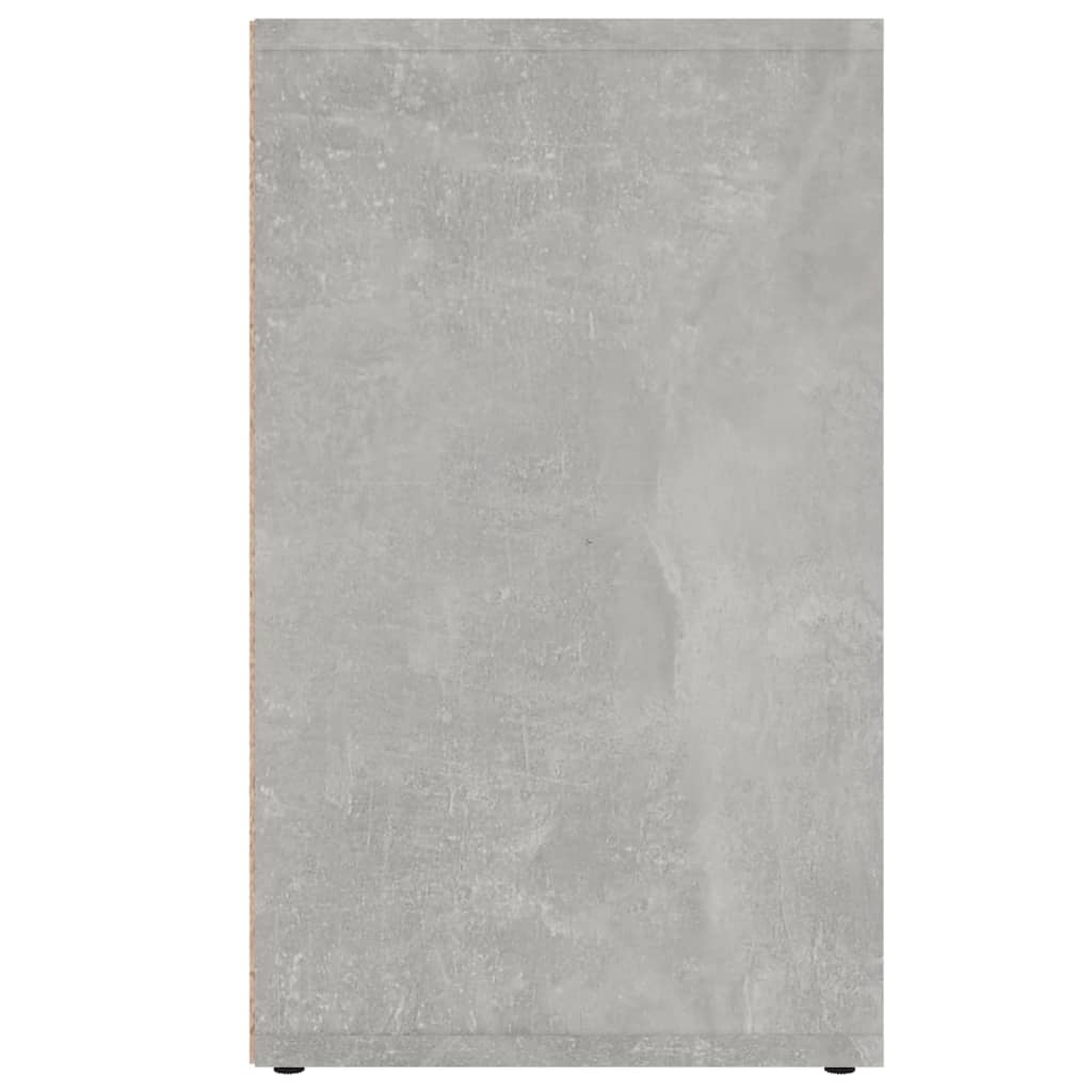 Scarpiera Grigio Cemento 52,5x30x50 cm - homemem39
