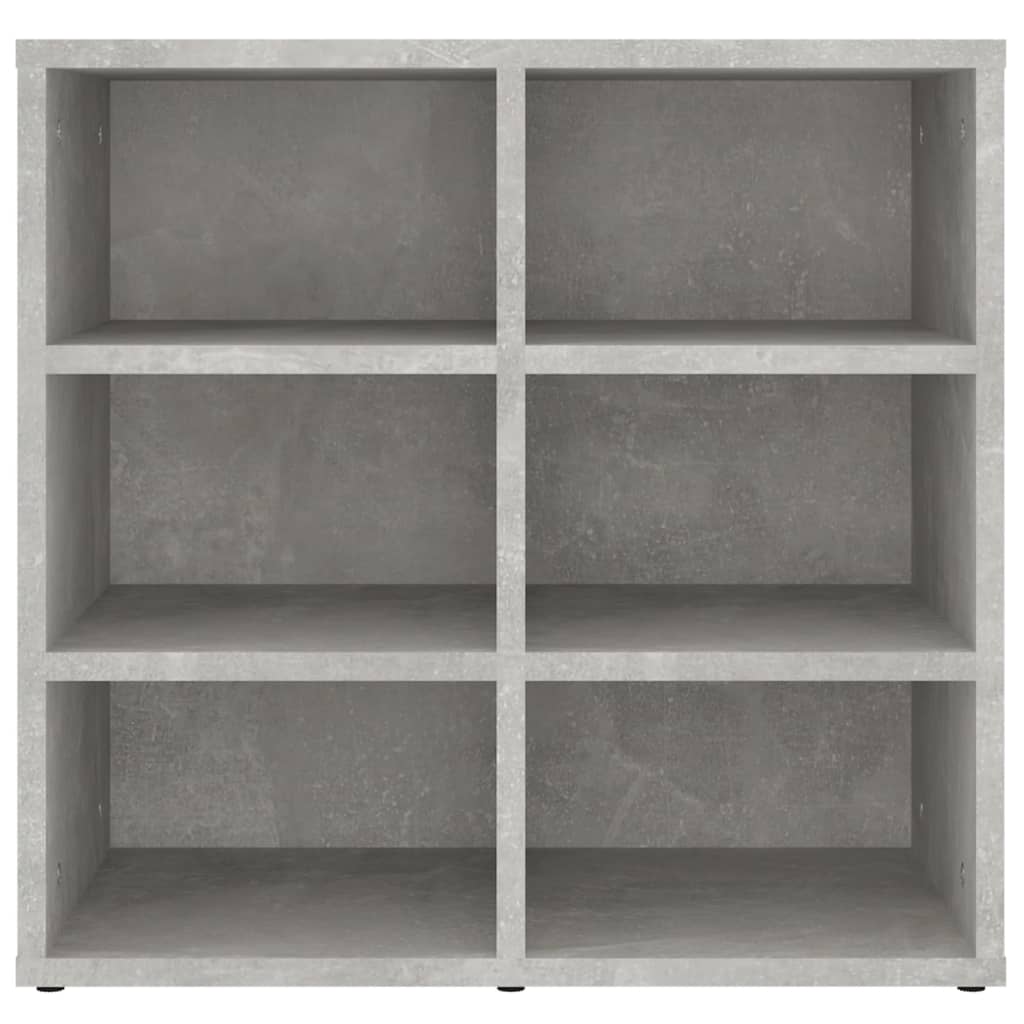 Scarpiere 2 pz Grigie Cemento 52,5x30x50 cm - homemem39