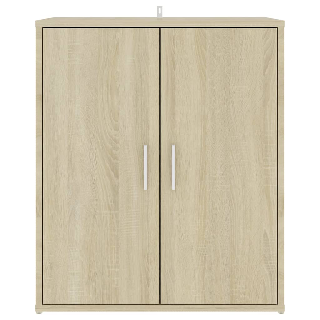 Scarpiera Rovere Sonoma 60x35x70 cm in Truciolato - homemem39