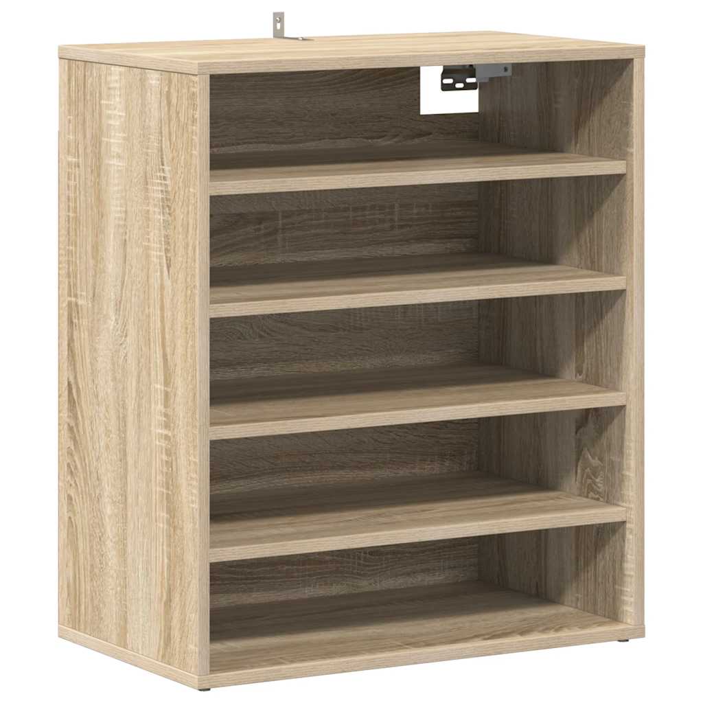 Scarpiera Rovere Sonoma 60x35x70 cm in Truciolato
