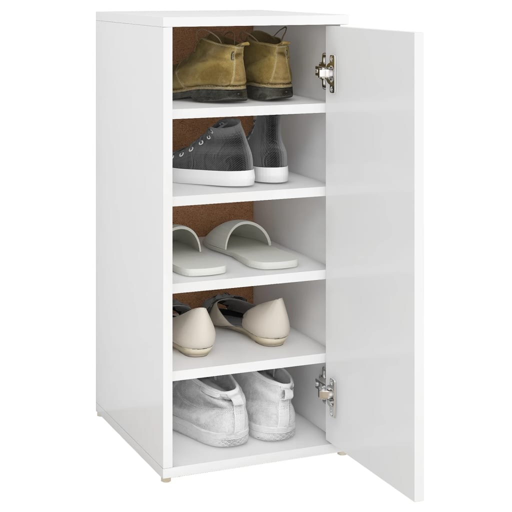 Scarpiere 2 pz Bianche 32x35x70 cm in Legno Multistrato - homemem39